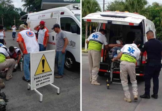 Estuvieron a nada de ahogarse mientras trabajaban en una cisterna; pasó en Cuitláhuac