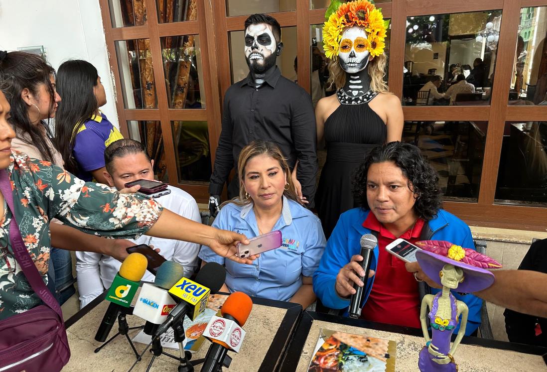 Este día realizarán el desfile de catrinas en el centro histórico de Veracruz