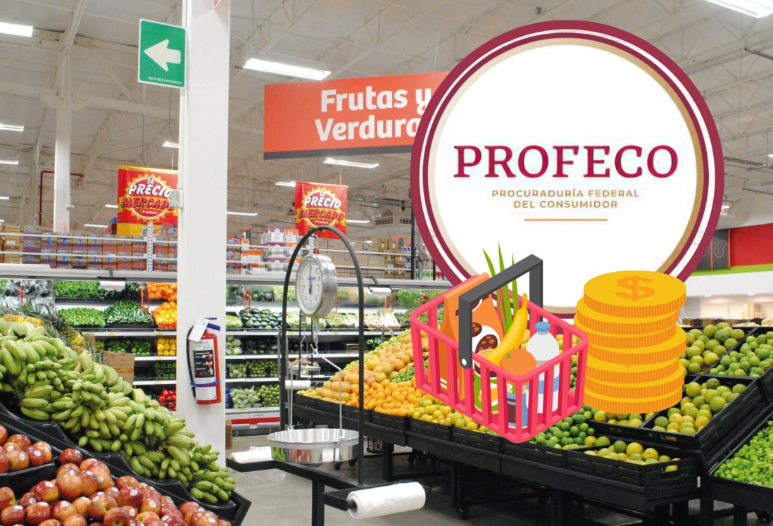 Este supermercado de Veracruz es el más barato para hacer la despensa, según Profeco