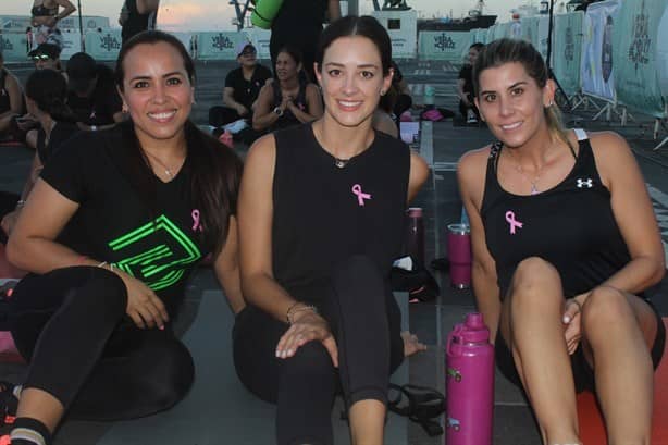 Claudia Domínguez realiza entrenamiento con causa a beneficio de MUAC