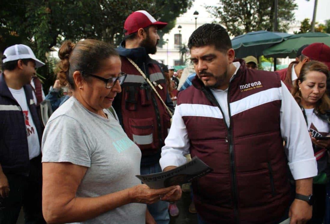 Zenyazen llegó a Coatepec para dar a conocer sus objetivos y logros