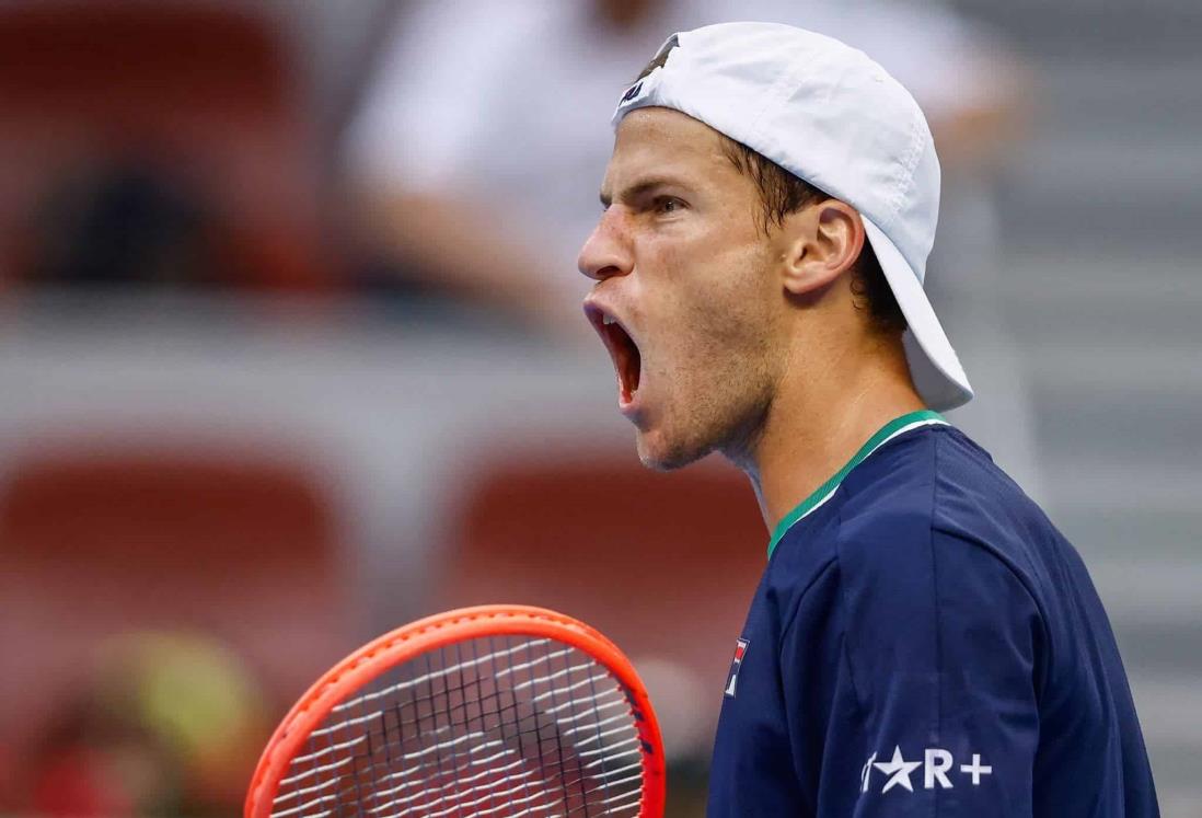 Avanza Diego Schwartzman a segunda ronda en Tokio