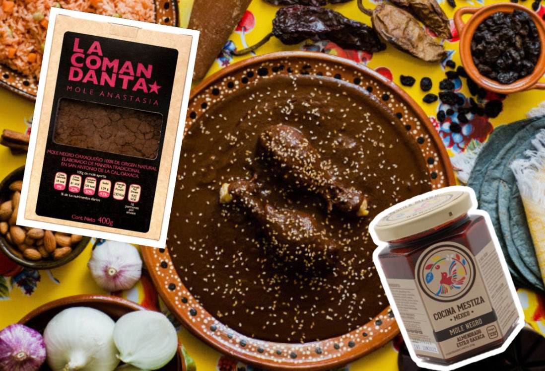 Estas son las marcas de mole negro que NO debes comprar, según Profeco