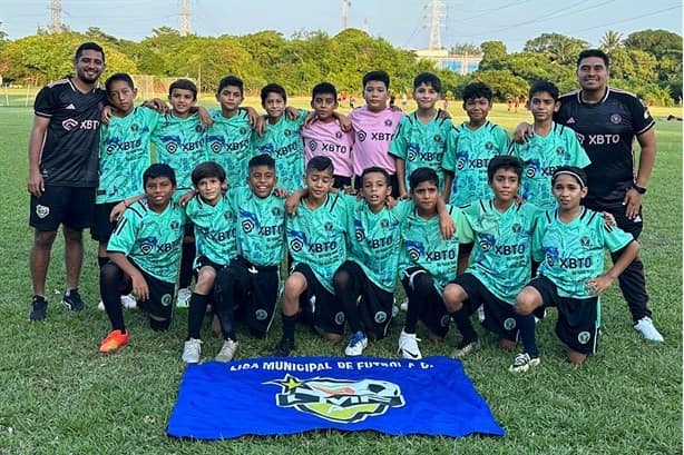 Parte sub 11 de la Muni a torneo en Tuxpan