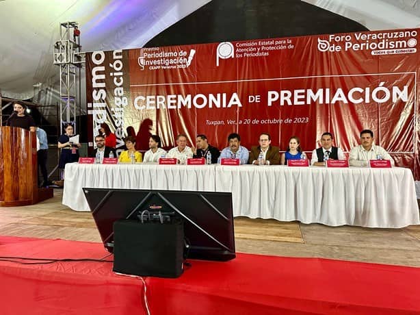 CEAPP entrega premios al periodismo de Investigación Veracruz 2023