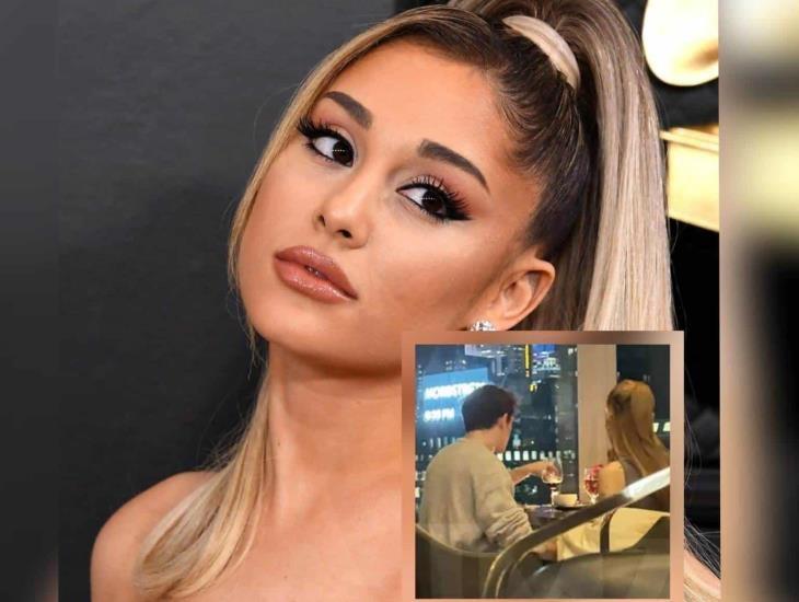 Ariana Grande, la más cariñosa en cena en Nueva York con Ethan Slater