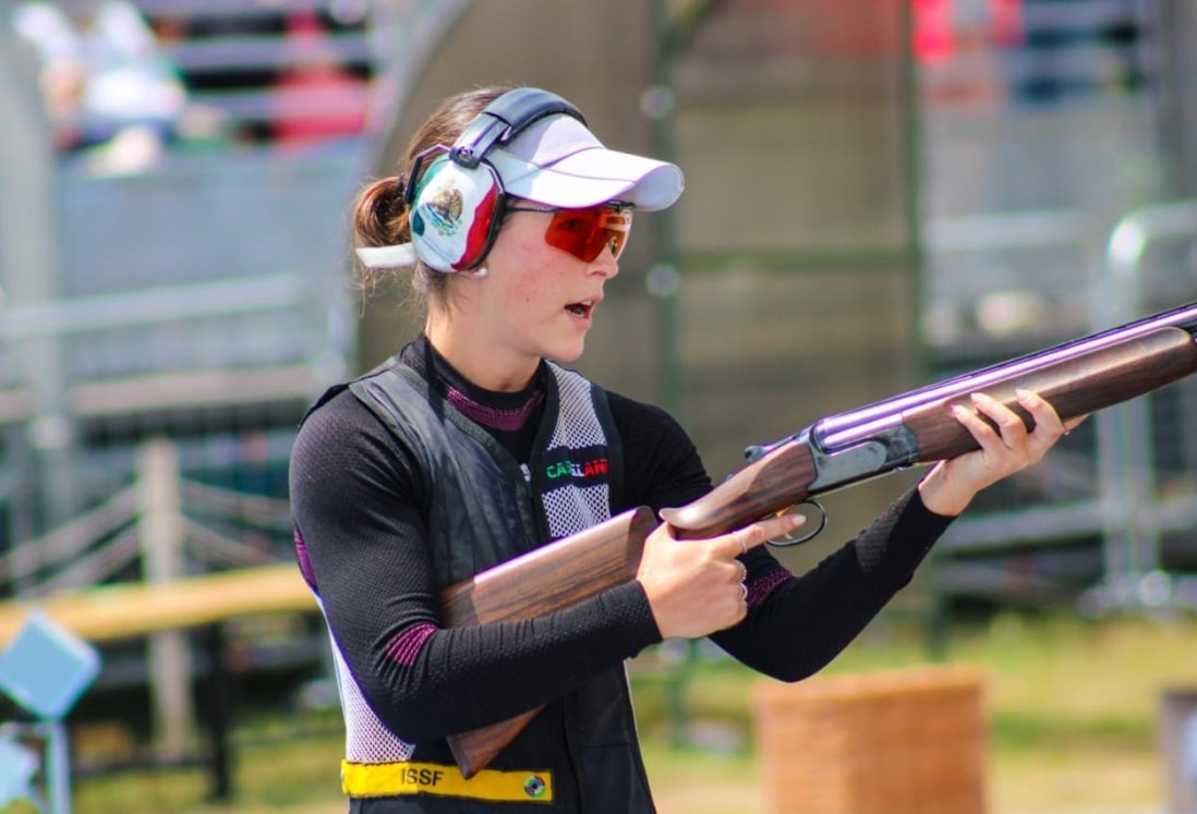 Gabriela Rodríguez gana plata en Tiro con Escopeta en los Panamericanos