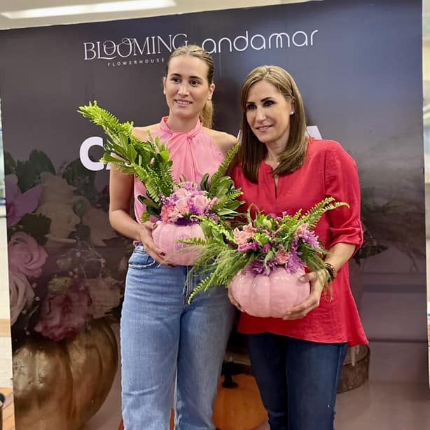 Realizan en Andamar actividad ‘Calabaza Rosa’