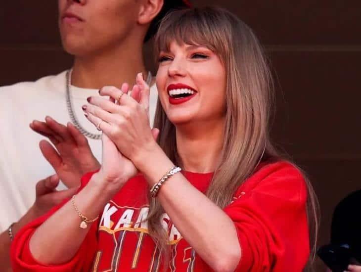 Taylor Swift apoya por tercera ocasión a Travis Kelce