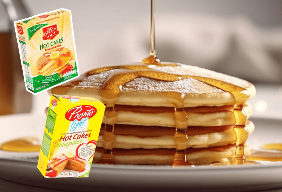 Estas son las mejores harinas para hot cakes, según Profeco