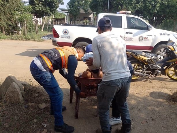 Mujer de Hueyapan de Ocampo fue impactada por un arma de fuego