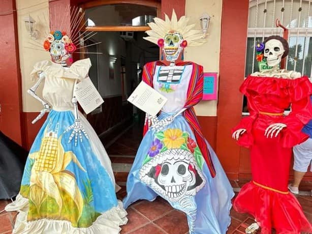 Llegaron las Catrinas a Paso de Ovejas, Veracruz