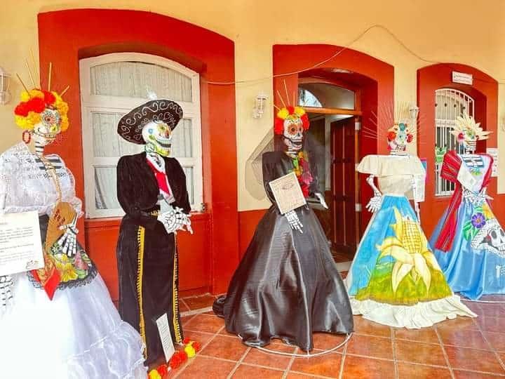 Llegaron las Catrinas a Paso de Ovejas, Veracruz