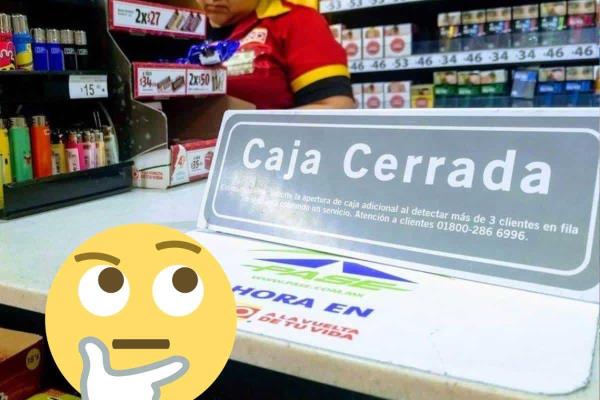 ¿Por qué Oxxo solo tiene abierta una caja? Gerente lo revela