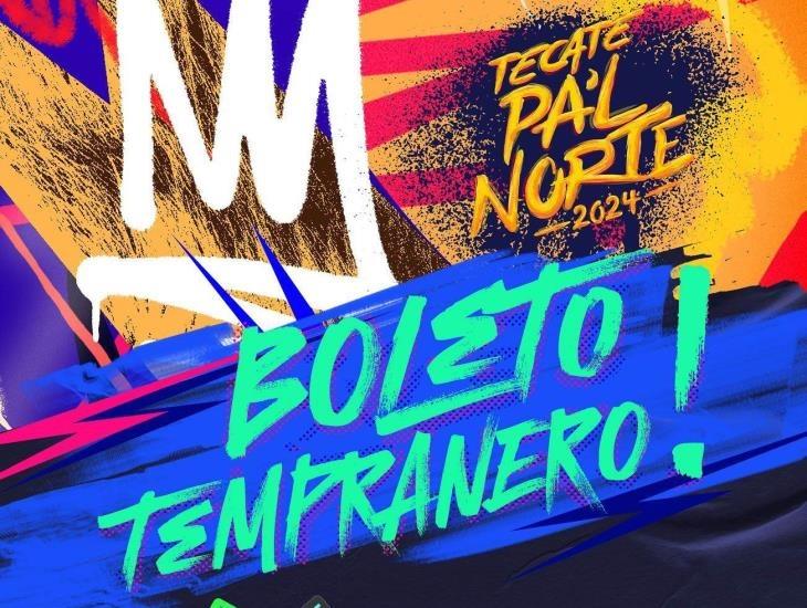 ¡Alista la tarjeta! Tecate Pal Norte 2024 anuncia venta de boleto tempranero