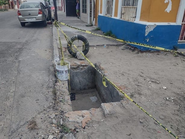 Obra inconclusa pone en riesgo a vecinos de la colonia Centro de Veracruz