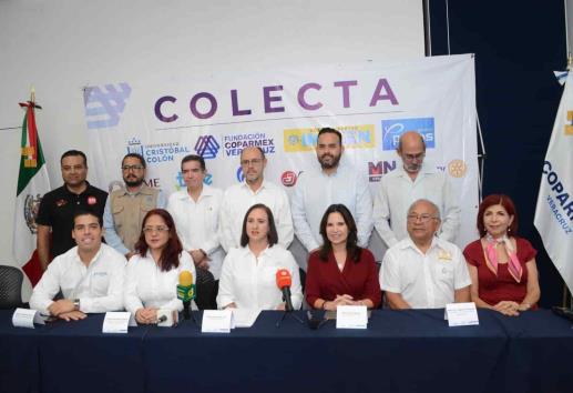 Fundación Coparmex habilita centros de acopio para damnificados por Otis