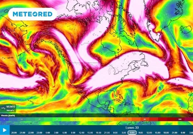 ¿Cómo afectará el vórtice polar a Veracruz?