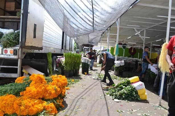 Comerciantes de flores repuntarán sus ventas en panteones de Veracruz