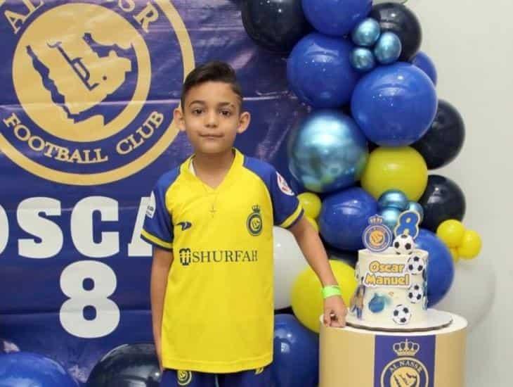 Oscar Manuel Ramírez de Arellano Aguirre cumplió 8 años de vida