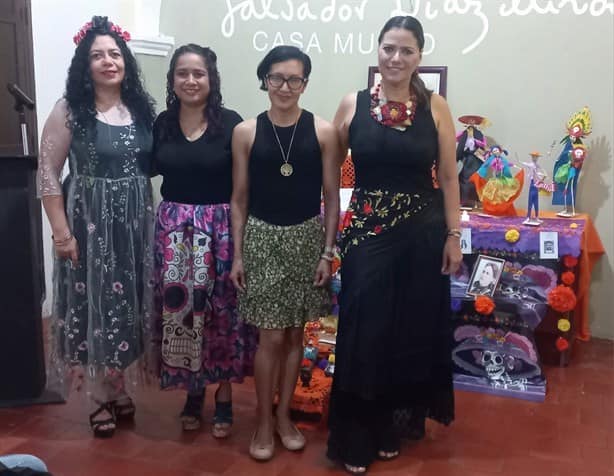 Presentan Calaveritas Literarias en la Casa Museo Salvador Díaz Mirón