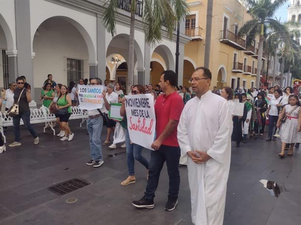 El Halloween es satánico acusa Diócesis de Veracruz durante marcha