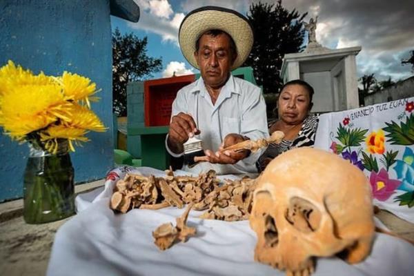 Pomuch: esta es la tradición donde desentierran a los muertos