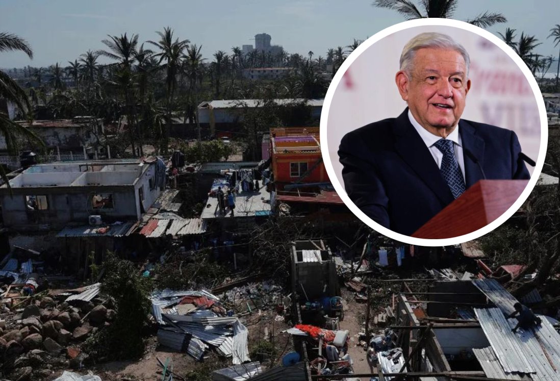 Censo reporta más de 20 mil viviendas afectadas en Acapulco por huracán Otis: AMLO