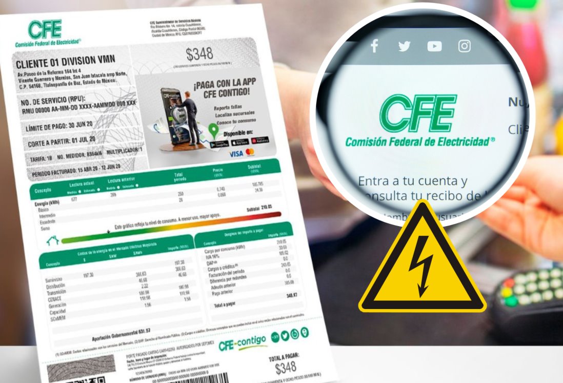 Este es el cambio que hará la CFE en noviembre y afectará a los recibos en Veracruz