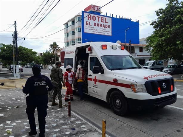 Hombre resulta lesionado en presunto asalto en la colonia Ricardo Flores Magón, en Veracruz