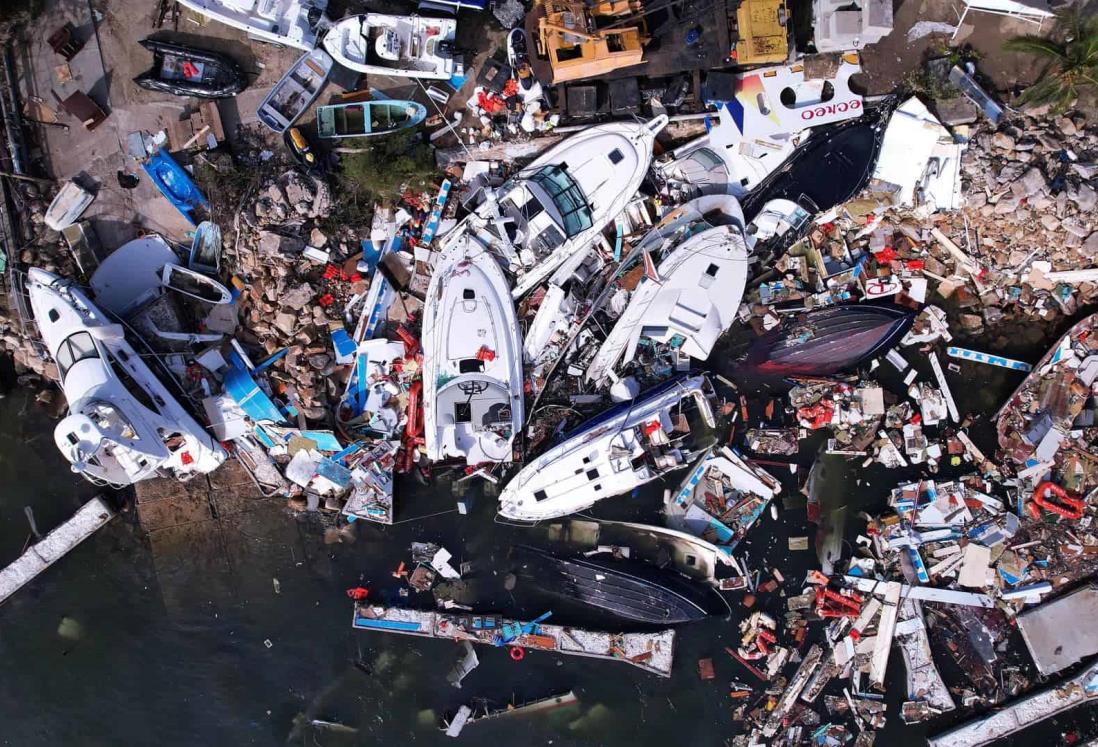 Se eleva a 46 la cifra de muertos en Acapulco por huracán Otis