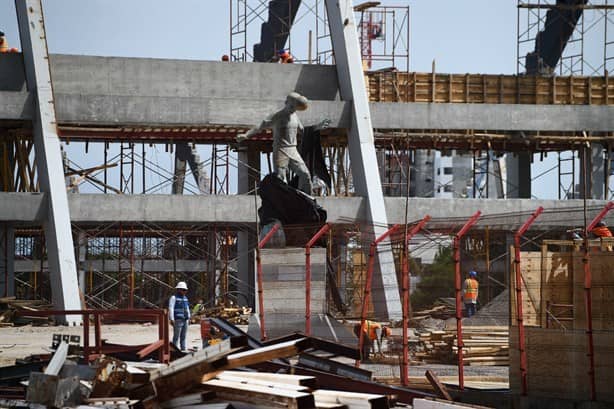 Así avanza la construcción del estadio Luis Pirata Fuente