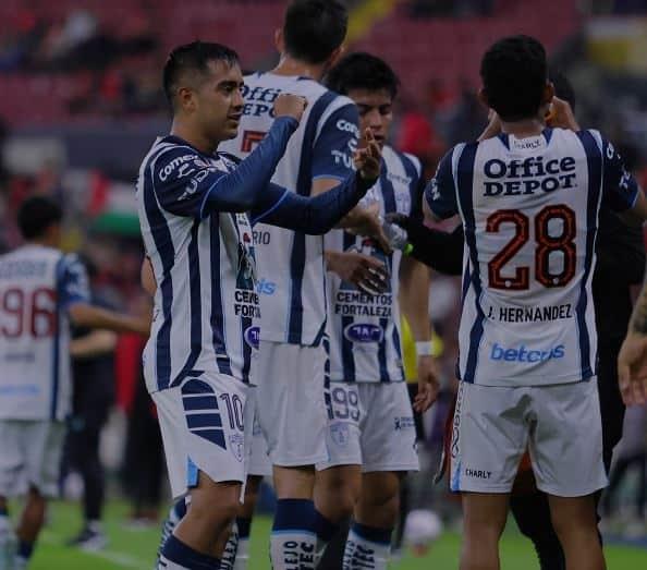 Pachuca se impone en la casa del Atlas