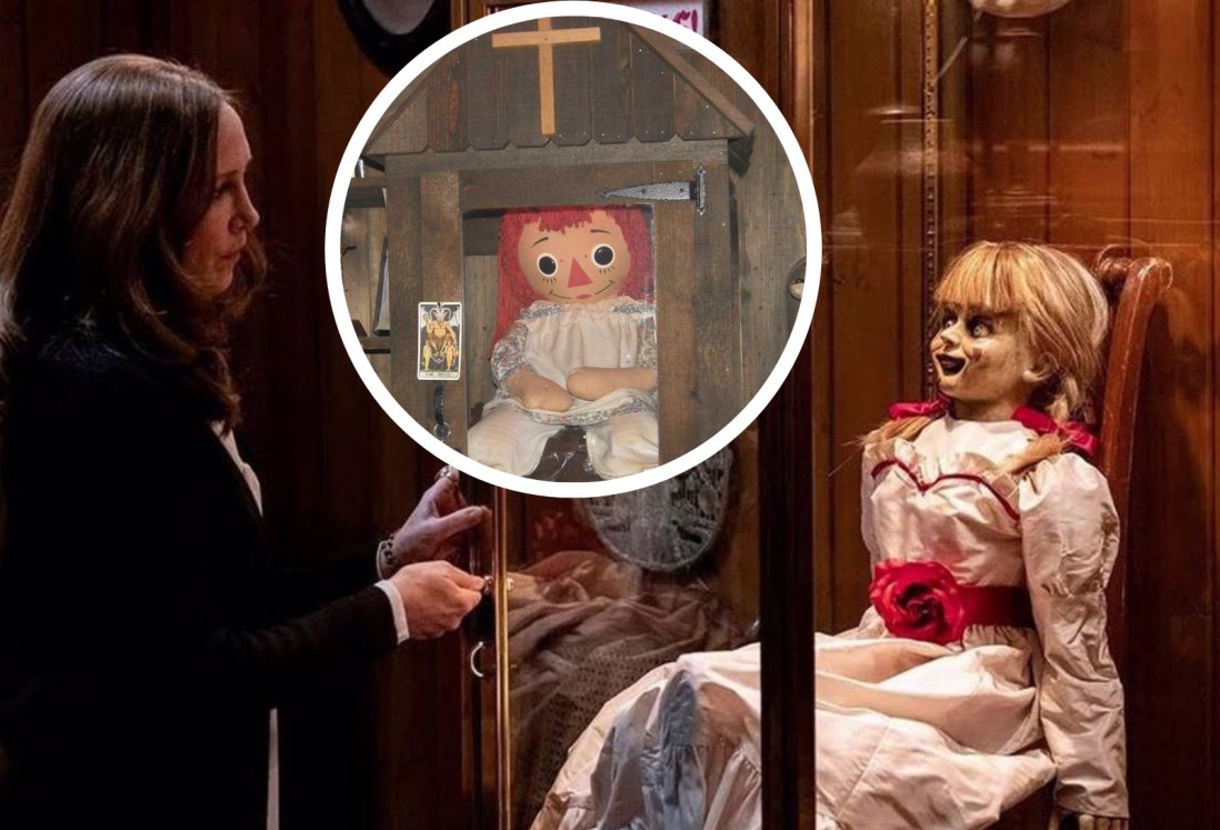 Por esta razón Annabelle fue movida de la vitrina donde la tenían los Warren