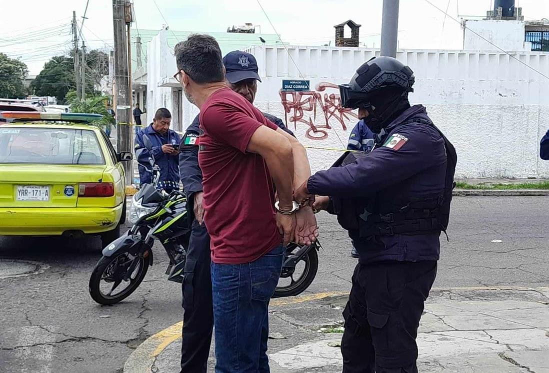 Atropellan a mujer de la tercera edad en Veracruz; conductor trató de huir