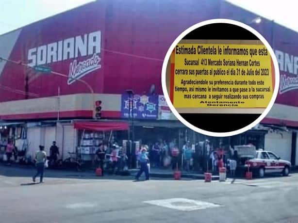 En esta fecha reabrirán Soriana en el Centro de Veracruz