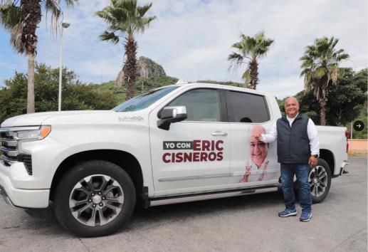 Eric Cisneros recorre Veracruz en camioneta de un millón y medio de pesos; ¿y la austeridad?
