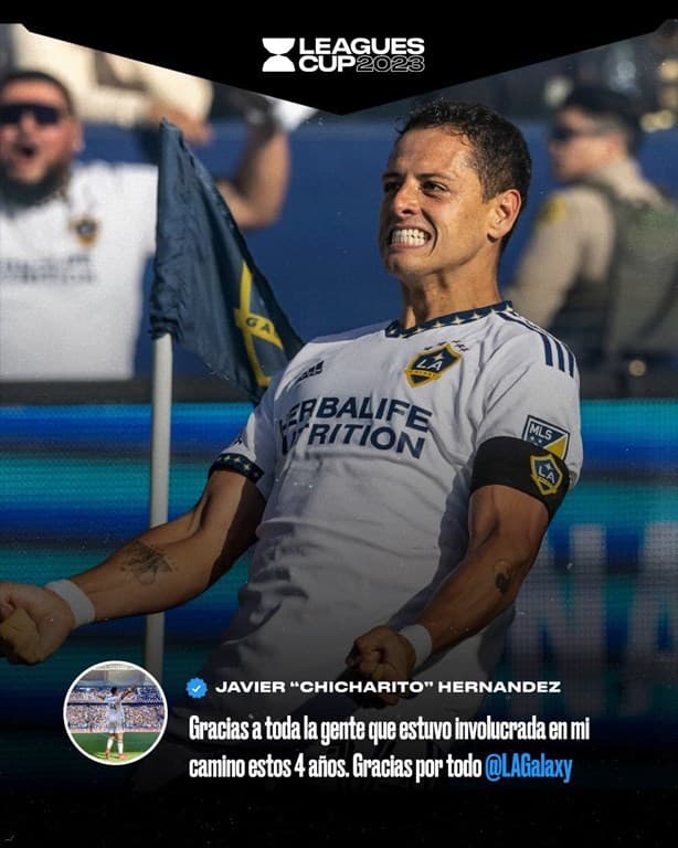 Termina la era Chicharito con el Galaxy