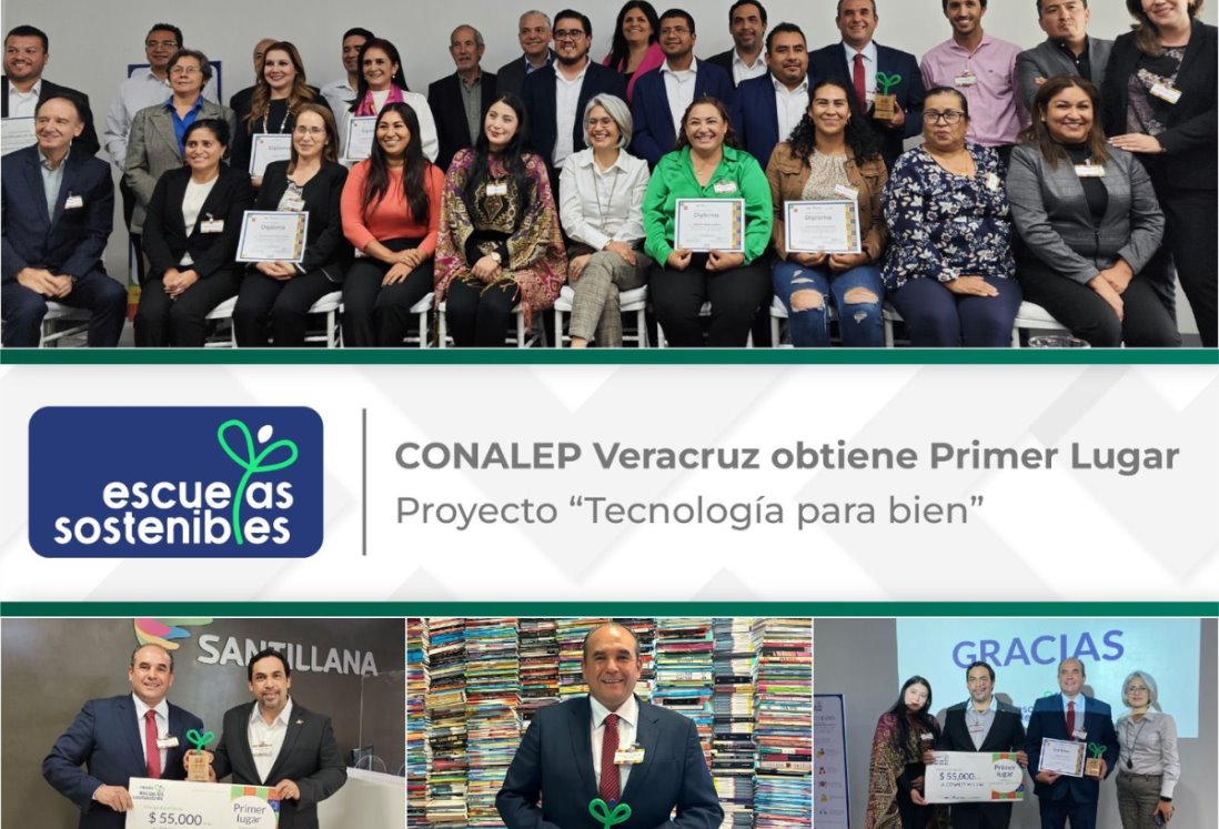 Alumnos de Conalep Veracruz llevarán sus proyectos a competencia mundial en Brasil