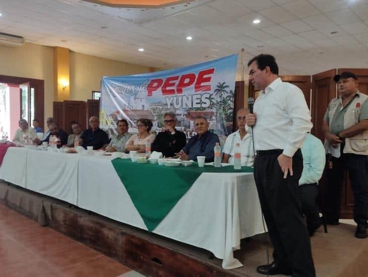 Pepe Yunes afirma en Tlacotalpan que puede encabezar el Frente Amplio por Veracruz