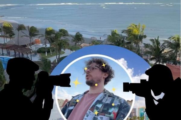 Luisito Comunica desata su curiosidad en las costas de Veracruz-Boca