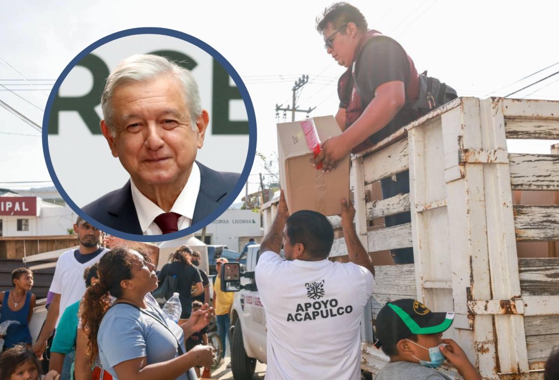 Entregarán 250 mil enseres domésticos a población damnificada de Acapulco este lunes: AMLO