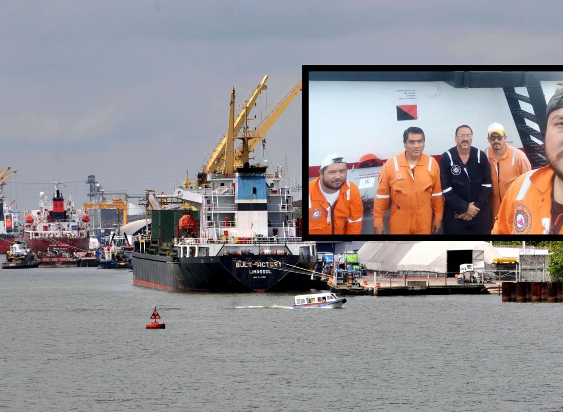 Huelga en el puerto de Coatzacoalcos; Crosby Marine ignora necesidades del personal