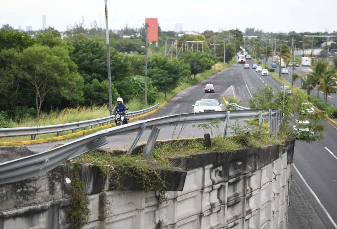 Distribuidor vial de J.B. Lobos, un constante peligro para automovilistas