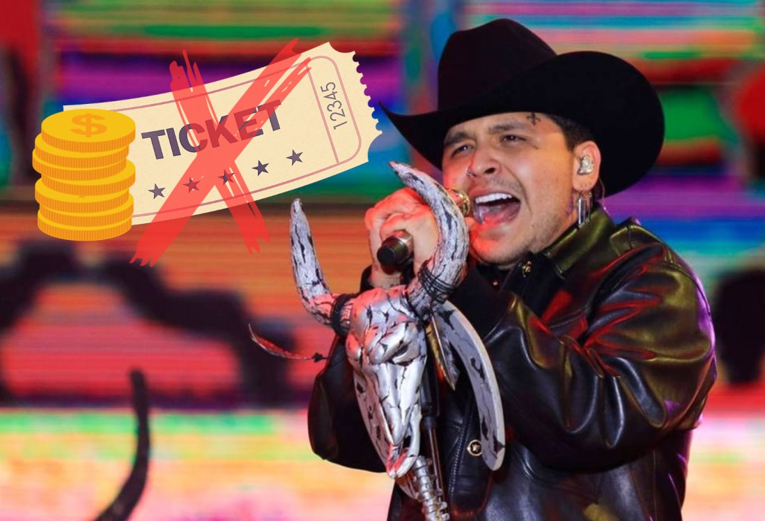 Así podrás solicitar tu reembolso por cancelación del concierto de Christian Nodal en Veracruz