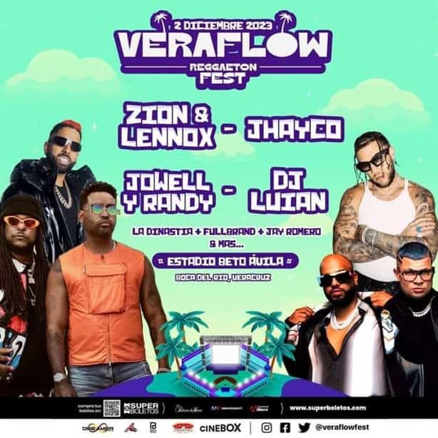 Estos son los artistas confirmados para el Veraflow Fest 2023