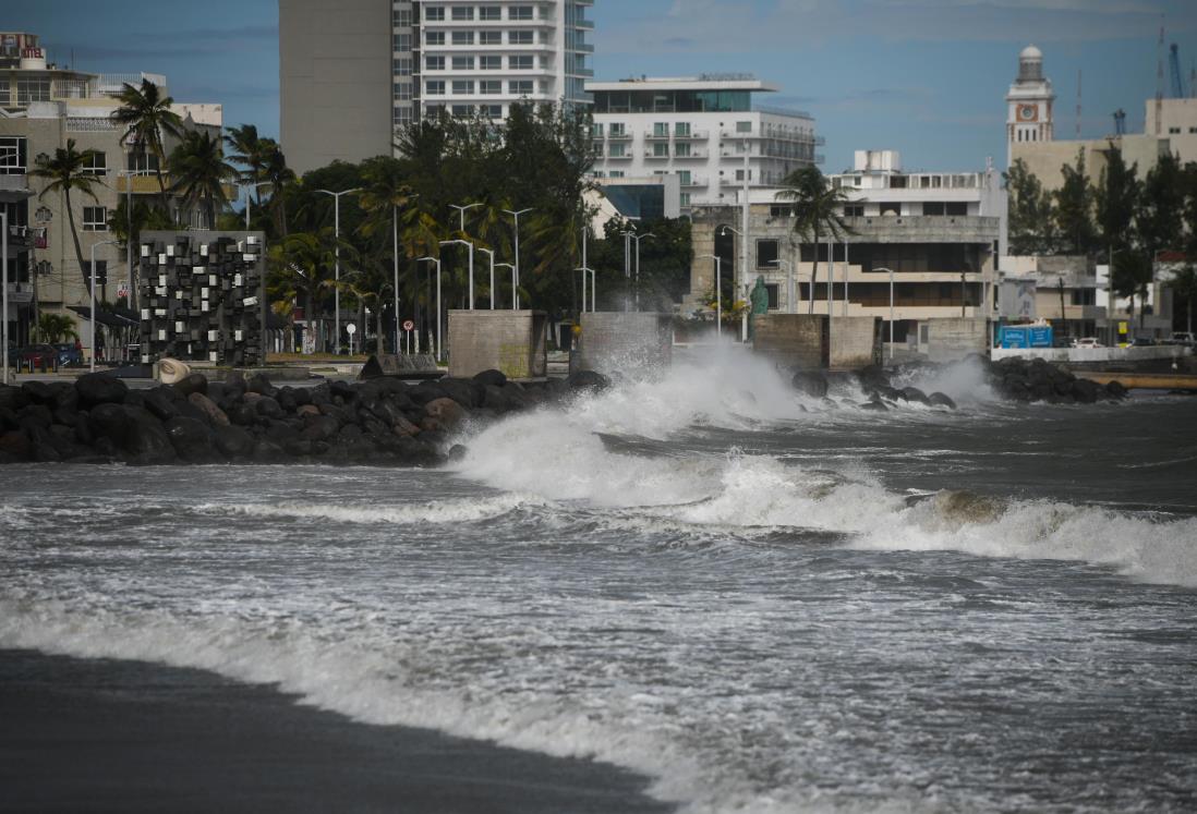 Protección Civil de Boca del Río emiten recomendaciones por ingreso de norte