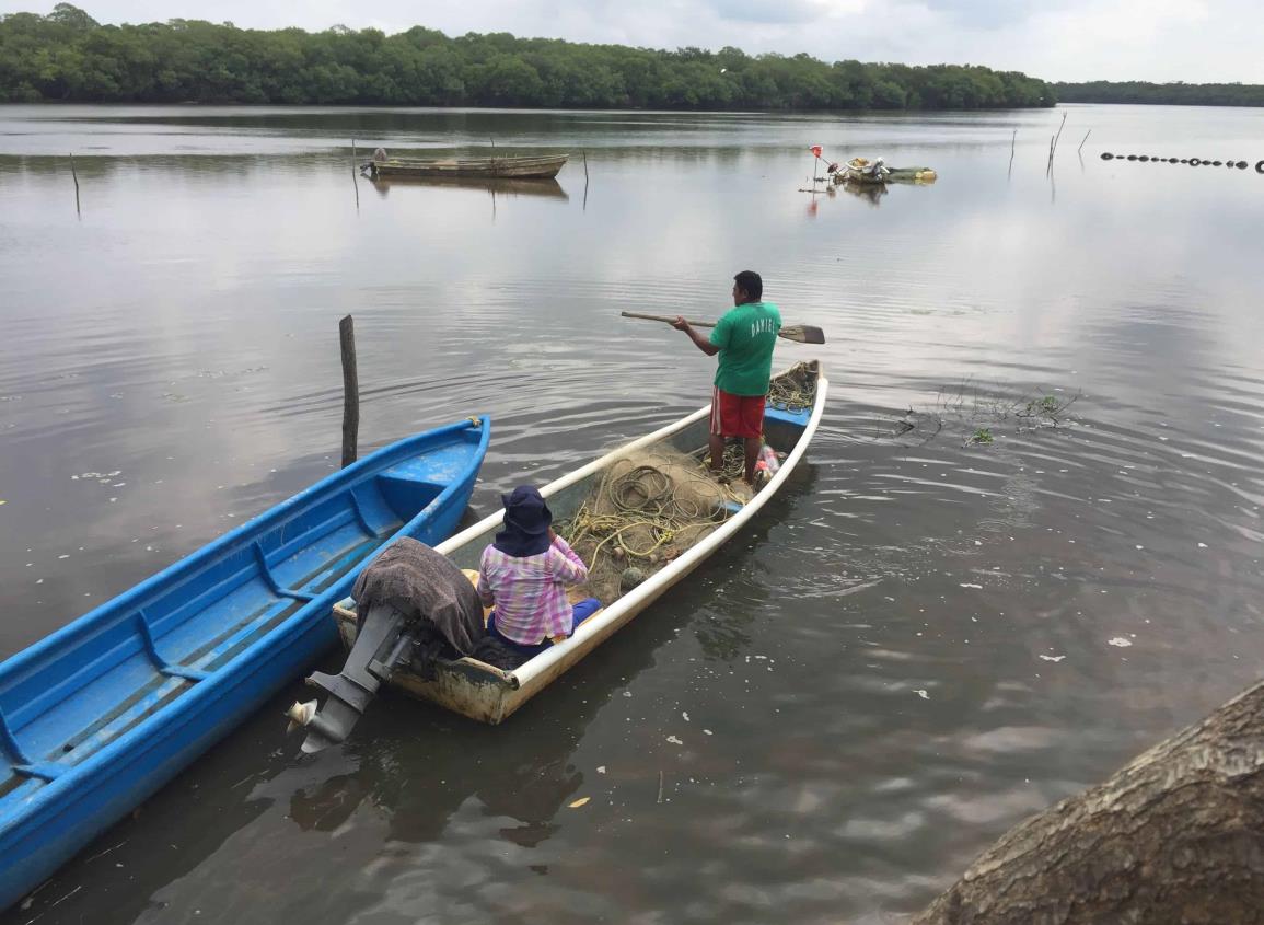 Pescadores en Agua Dulce enfrentan condiciones adversas para asegurar sustento en medio del mal tiempo