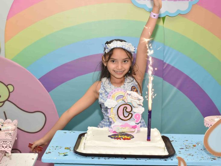 Carolina Butrón Hernández cumple 9 años de edad