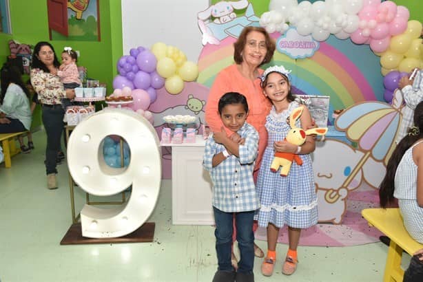 Carolina Butrón Hernández cumple 9 años de edad